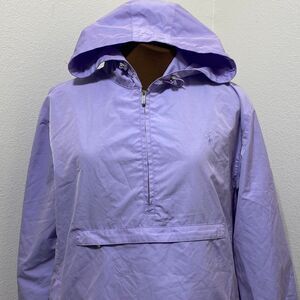 Women's Ralph Lauren Golf Half Zip Purple Elwood Pullover Hoodie Size Medium